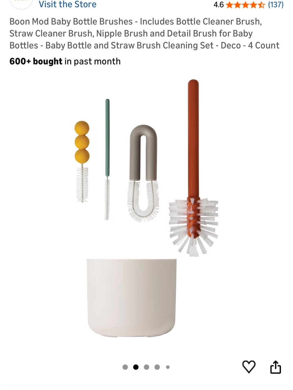 Boon Mod Baby Bottle Brushes